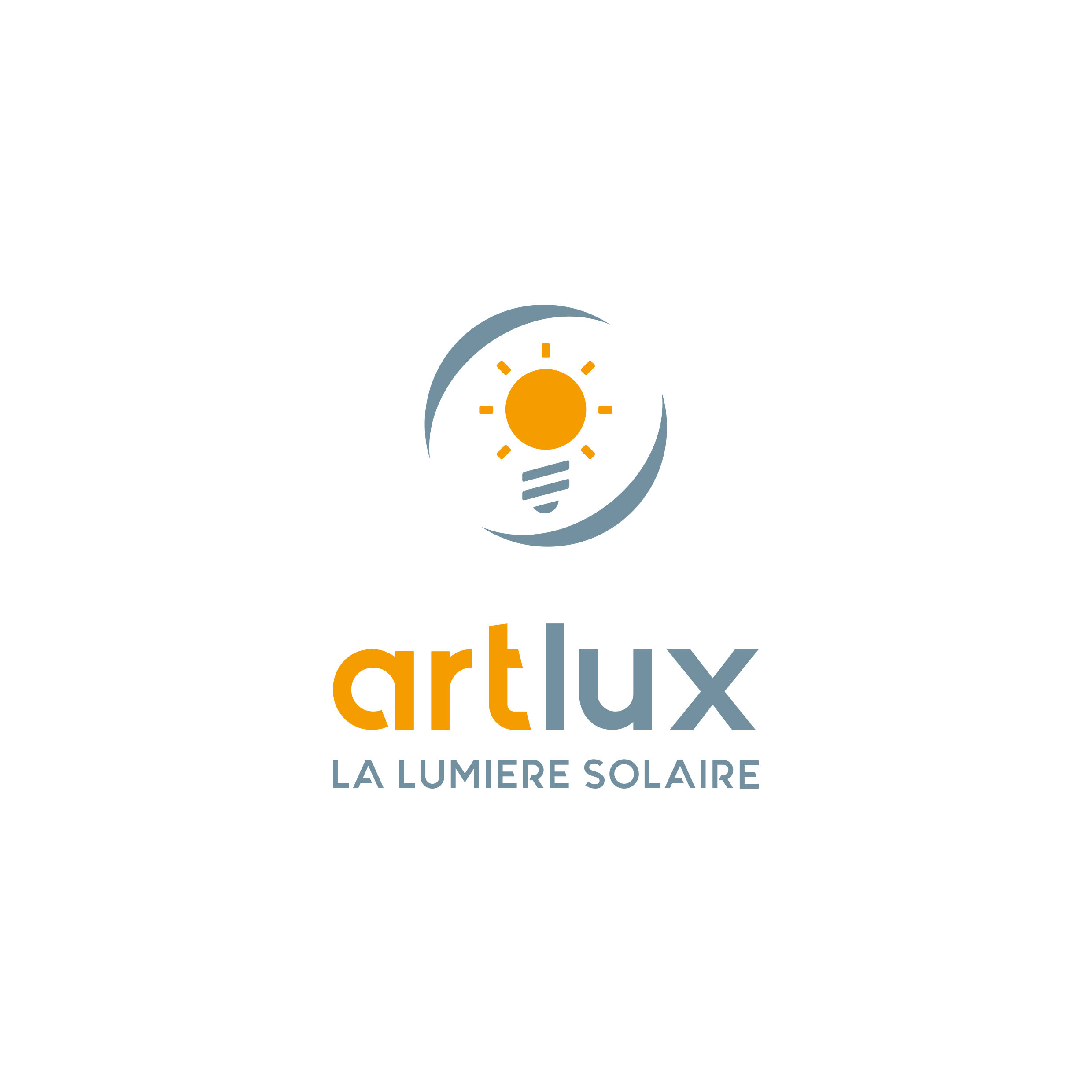 Logo ARTLUX  LA LUMIERE SOLAIRE